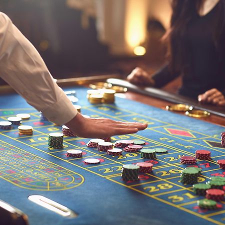 Porto Carras Meliton Hotel Neos Marmaras Exterior photo A casino croupier at a roulette table