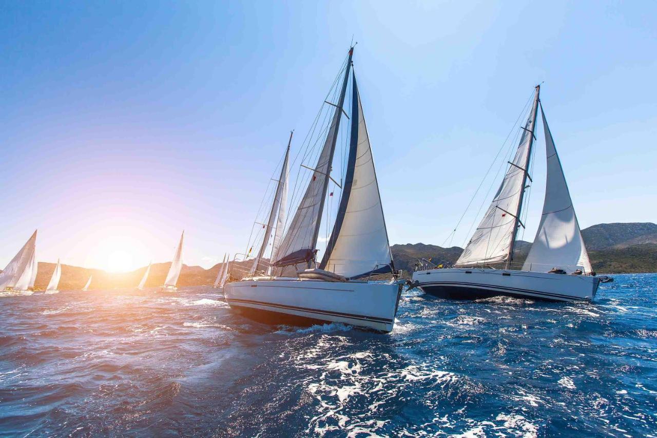 Porto Carras Meliton Hotel Neos Marmaras Exterior photo Yachts in Croatia