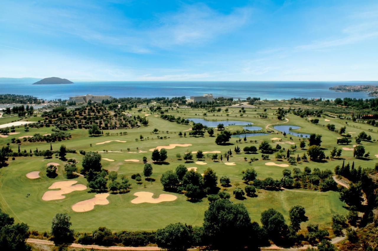 Porto Carras Meliton Hotel Neos Marmaras Exterior photo Golf course in Porto Cervo